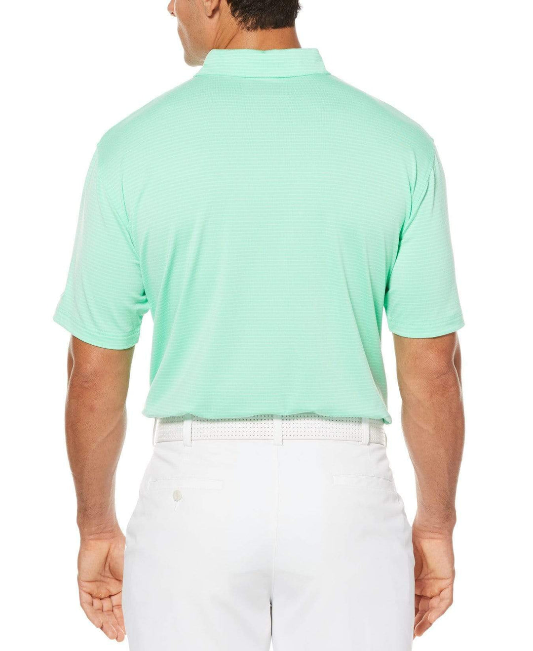 Mens Core Soft Micro-Striped Polo Polos