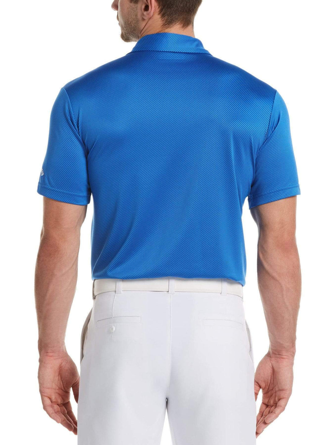 Mens Denim Jacquard Polo-Polos-Callaway Apparel
