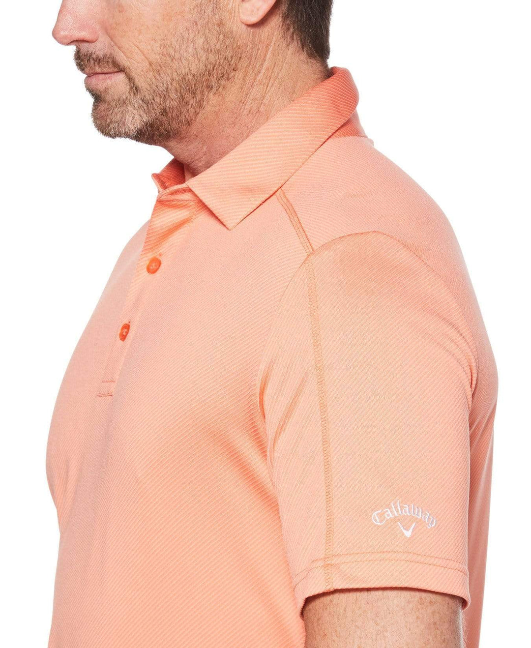 Mens Denim Jacquard Polo Polos