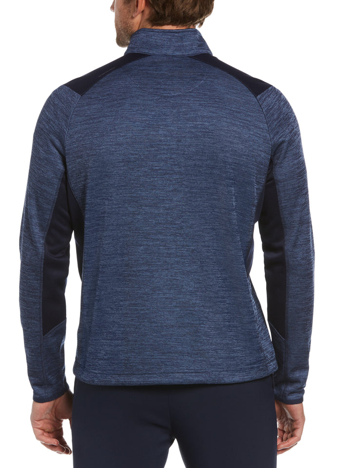 Mens Dual Action Aquapel Block Swing Tech 1/4 Zip Pullover-Jackets-Callaway