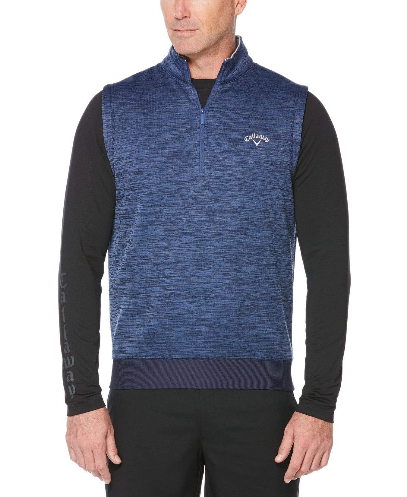 Mens Dual Action 1/4 Zip Golf Vest – Callaway Apparel