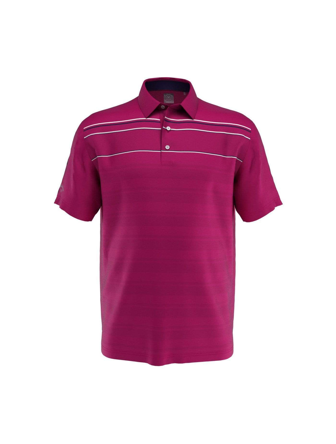 Mens Engineered Stripe Textured Chest Swing Tech Polo-Polos-Boudoir Red-L-Callaway Apparel