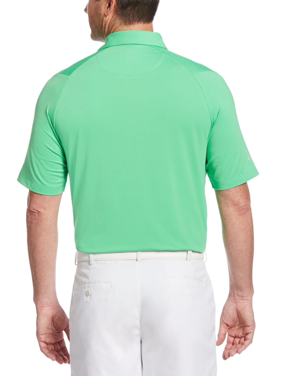 Mens Engineered Stripe Textured Chest Swing Tech Polo-Polos-Callaway