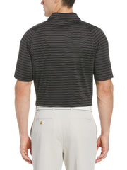 Fine Line Ventilated Stripe Golf Polo Shirt-Polos-Callaway