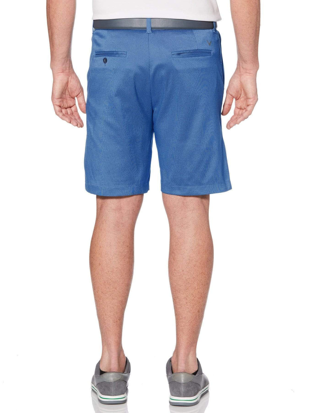 Mens Oxford Plaid Stretch Short-Shorts-Callaway