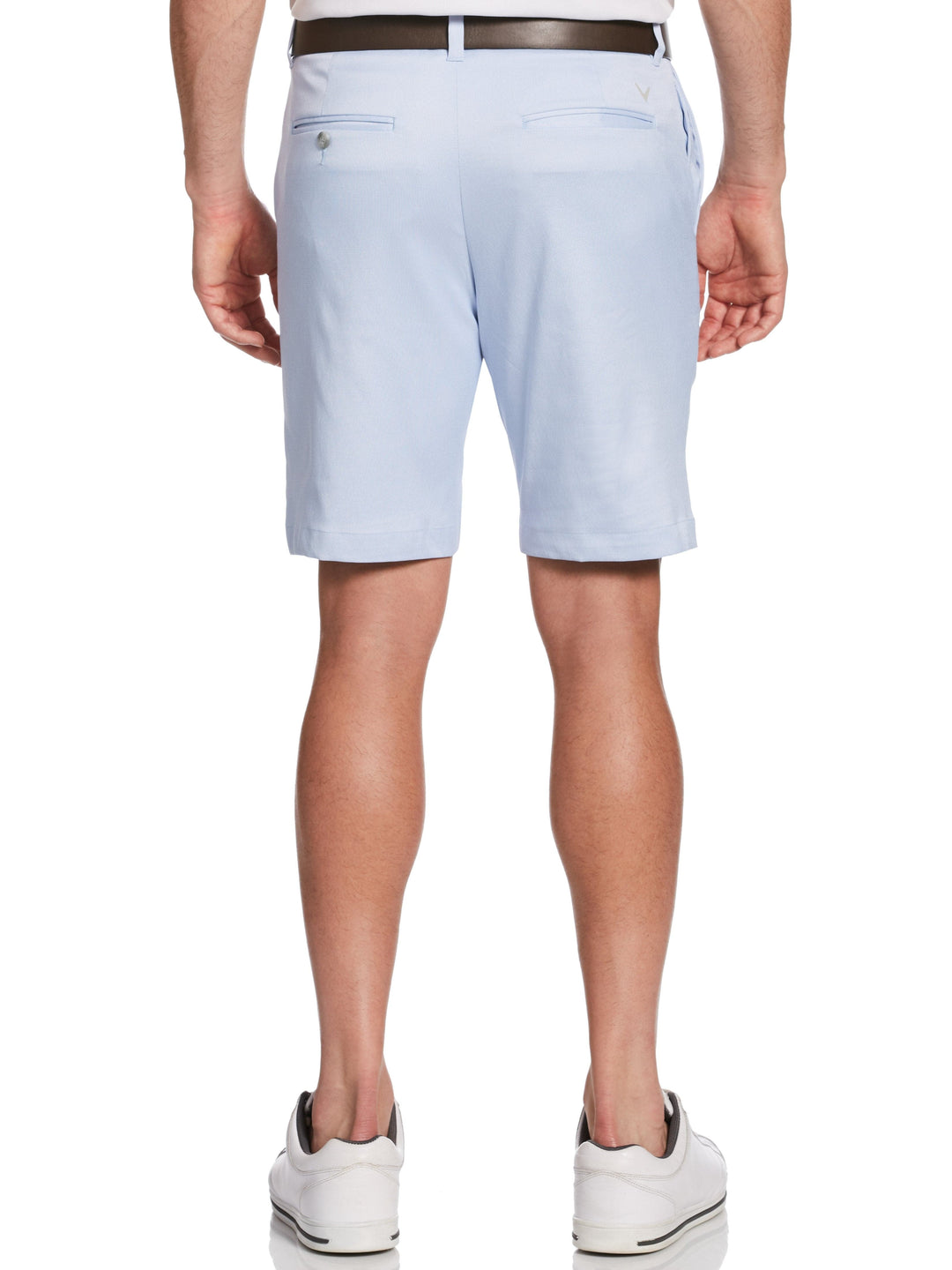Mens Oxford Plaid Stretch Short-Shorts-Callaway