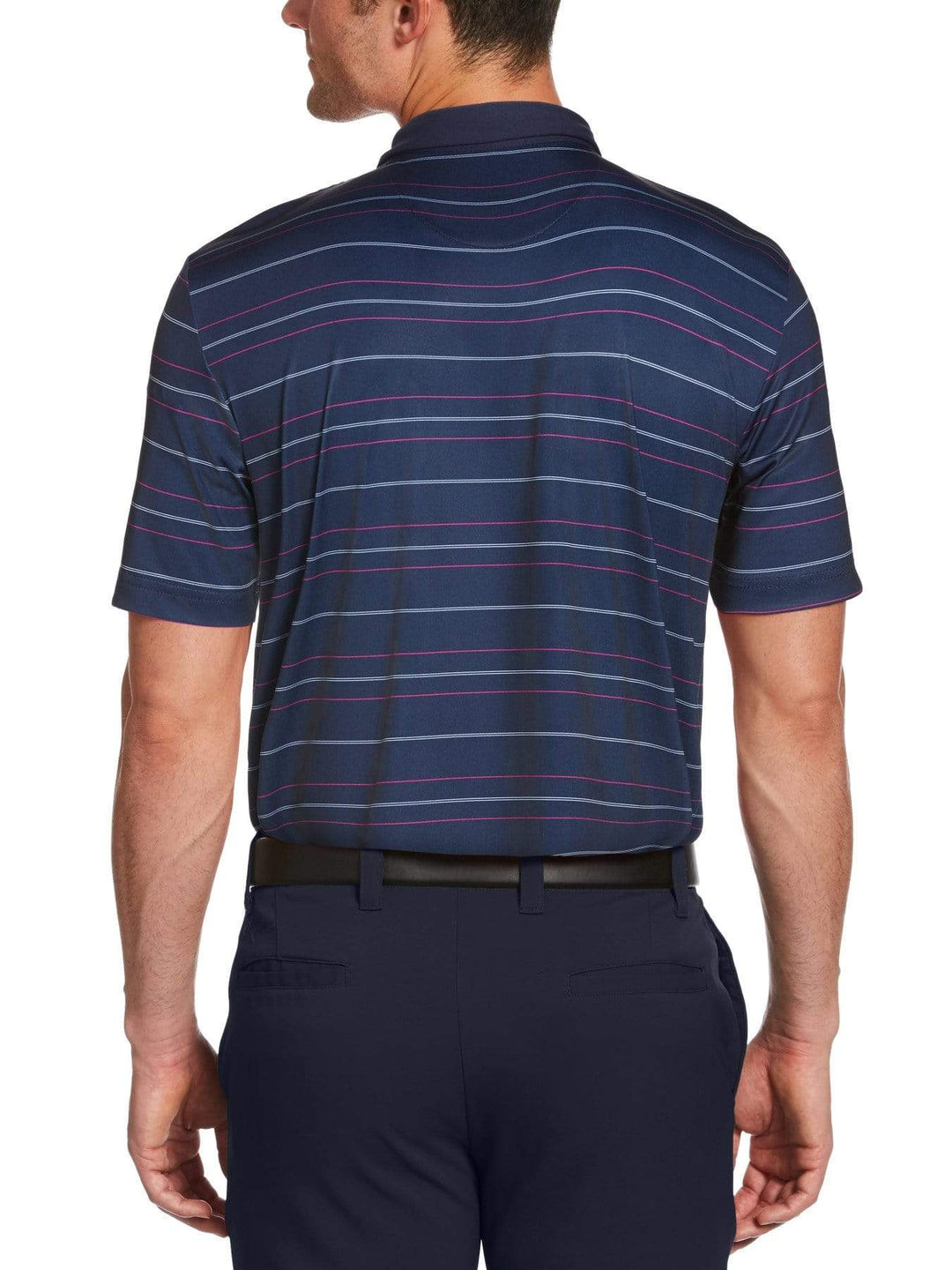 Mens Horizontal Stripe Polo-Polos-Callaway
