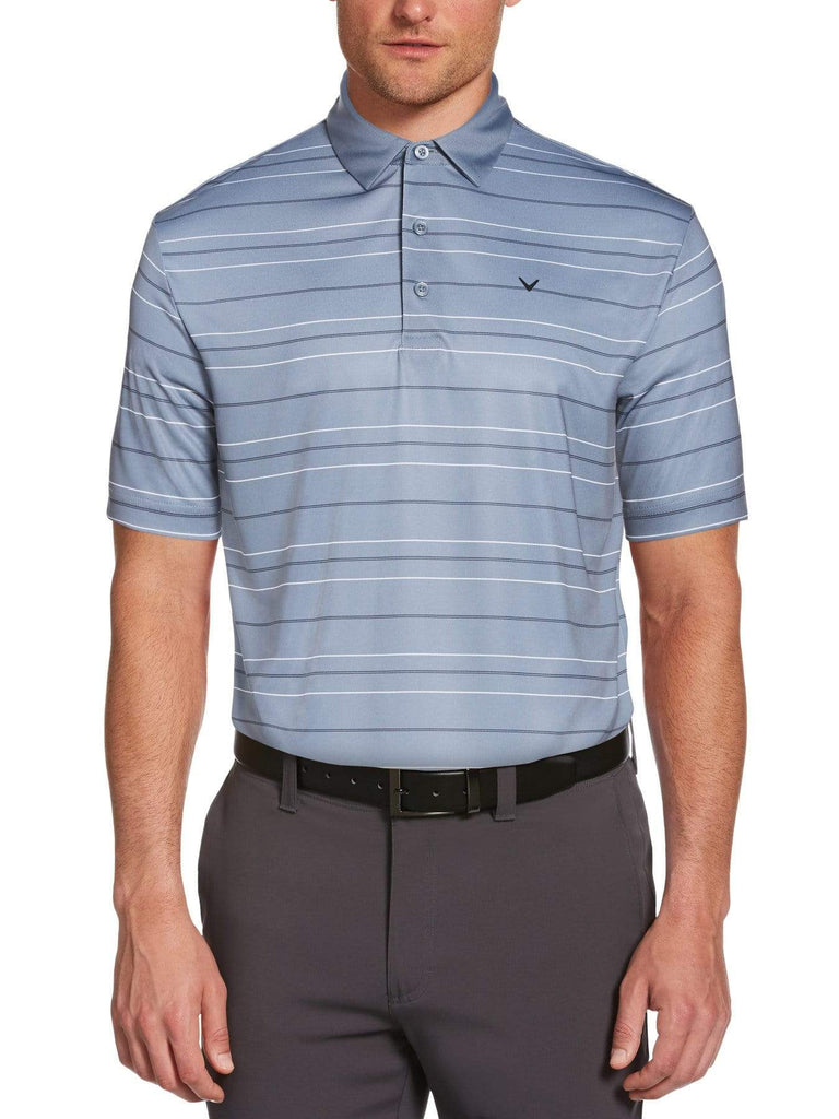 Mens Horizontal Stripe Golf Polo – Callaway Apparel