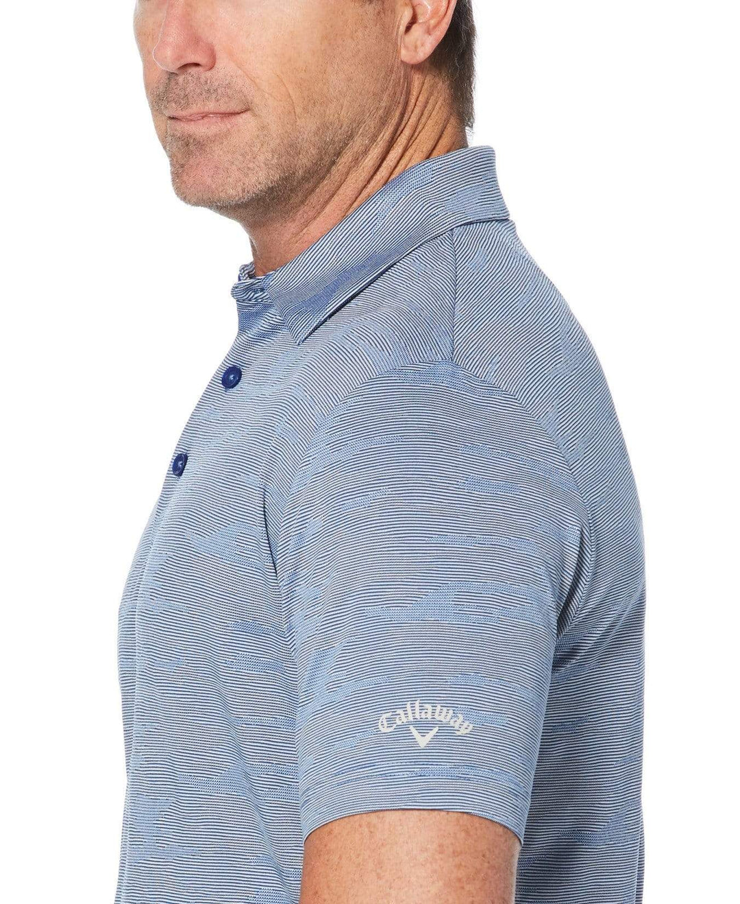 Mens Jacquard Polo Polos