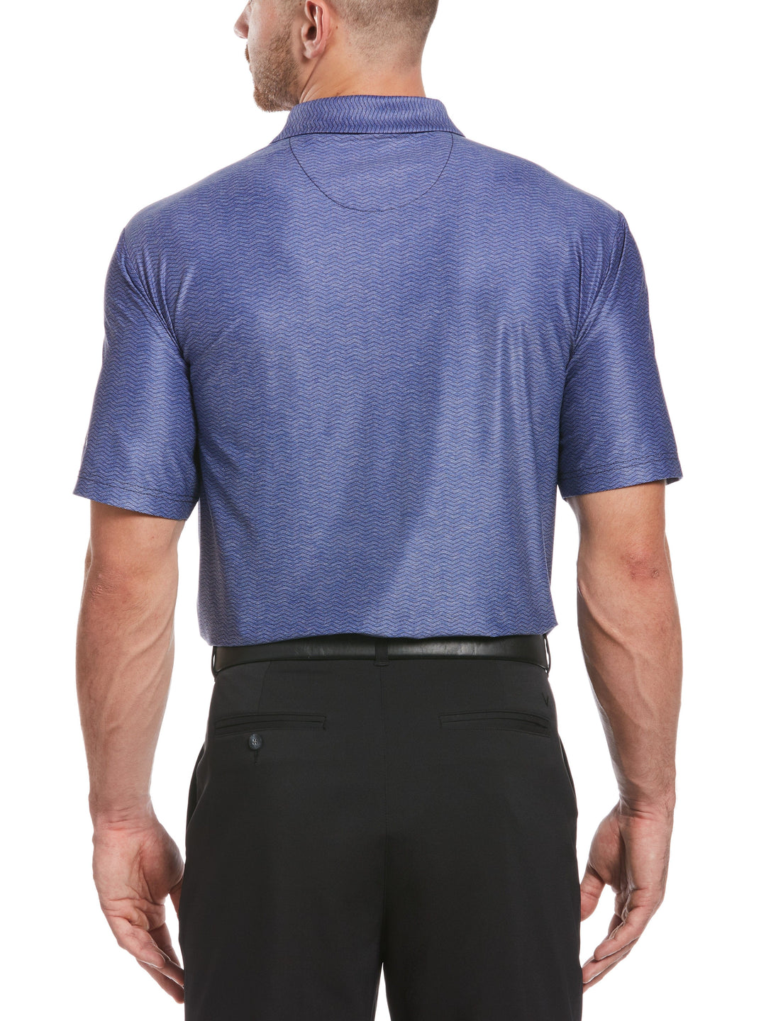 Mens Jaspe Geometric Print Polo-Polos-Callaway