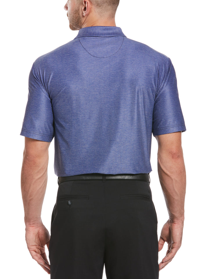 Mens Jaspe Geometric Print Polo-Polos-Callaway