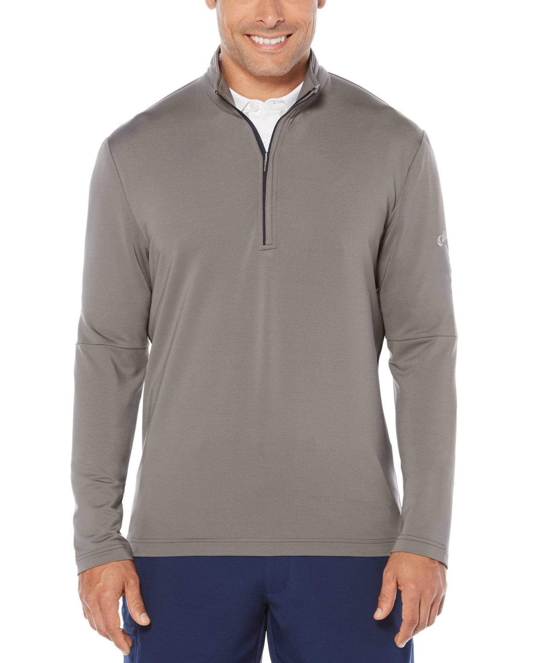 Mens Outlast Premium Mid-Layer Pullover Jackets Quiet Shade / XXL