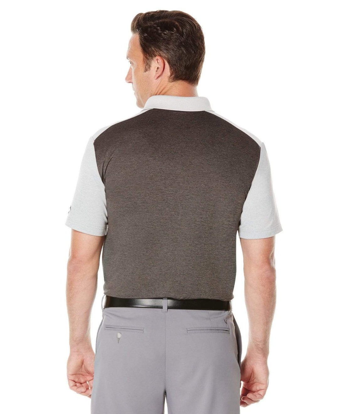 Mens Performance Color Block Polo Polos