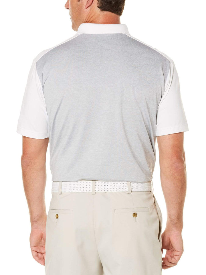 Mens Performance Color Block Polo Polos