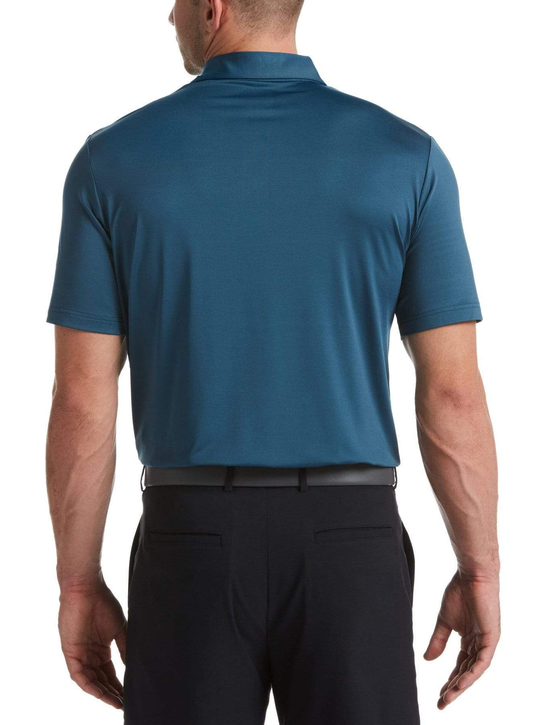 Mens Printed Engineered Stripe Polo Polos