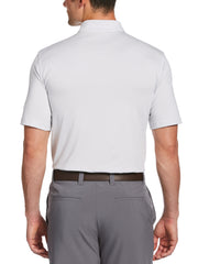 Men's Pro Spin Fine Line Golf Polo (Bright White) 