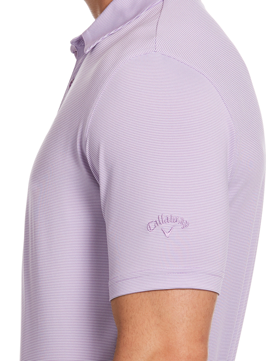 Mens Fine Line Stripe Polo-Polos-Callaway