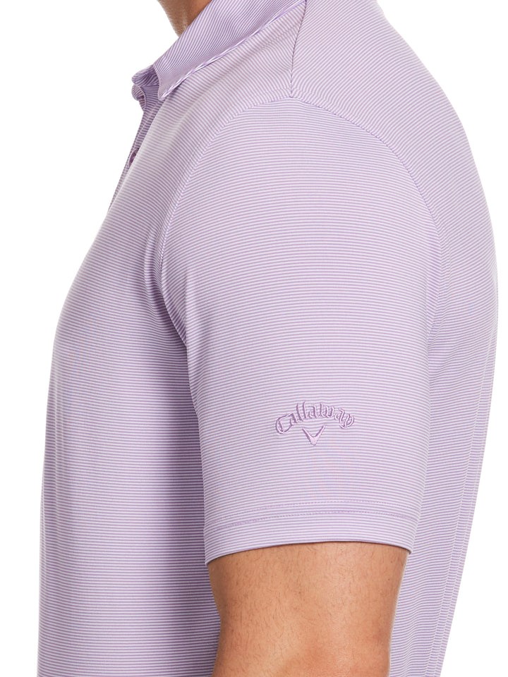 Mens Fine Line Stripe Polo-Polos-Callaway