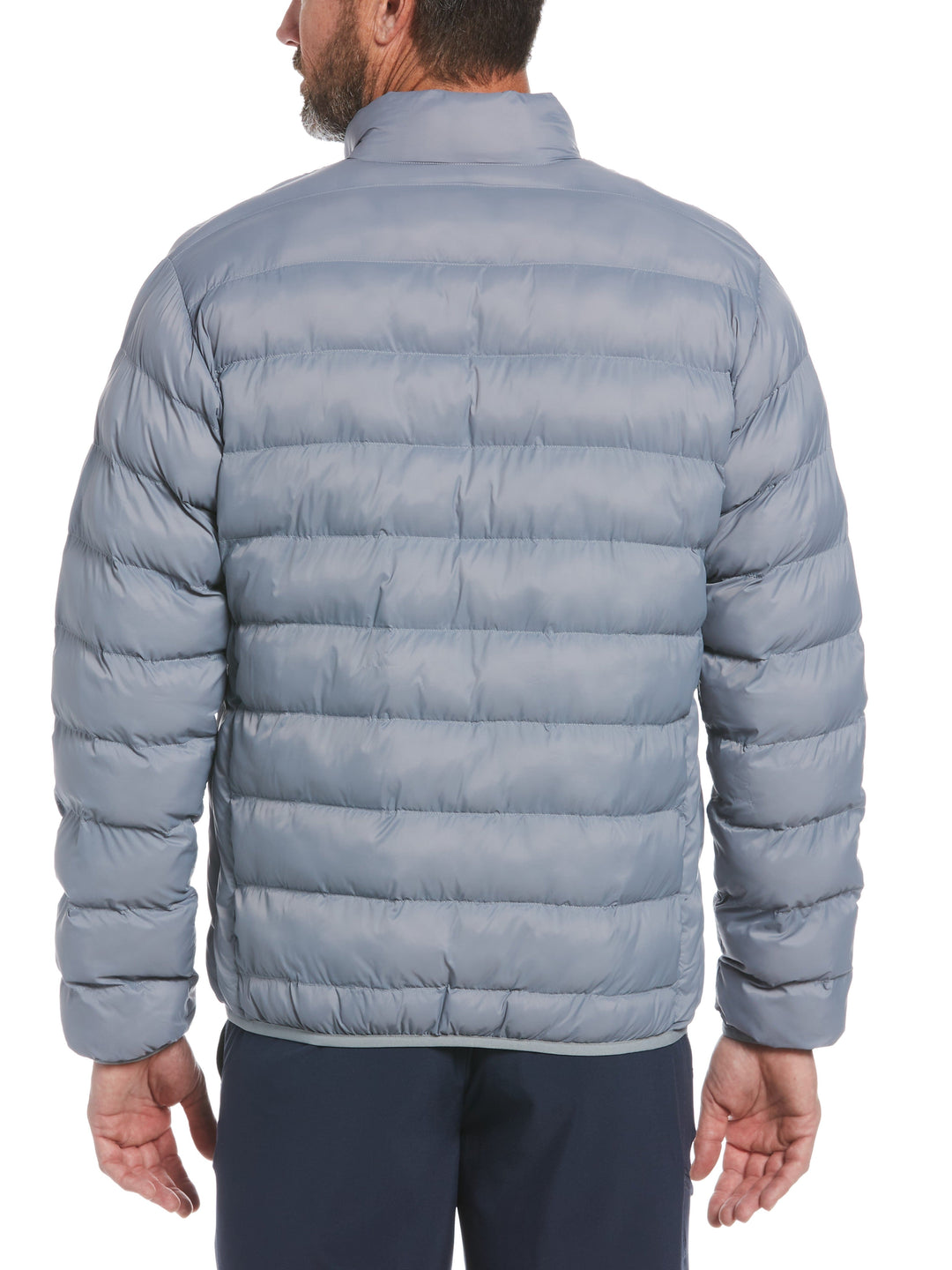 Banded Collar Puffer Golf Jacket (Tradewinds) 