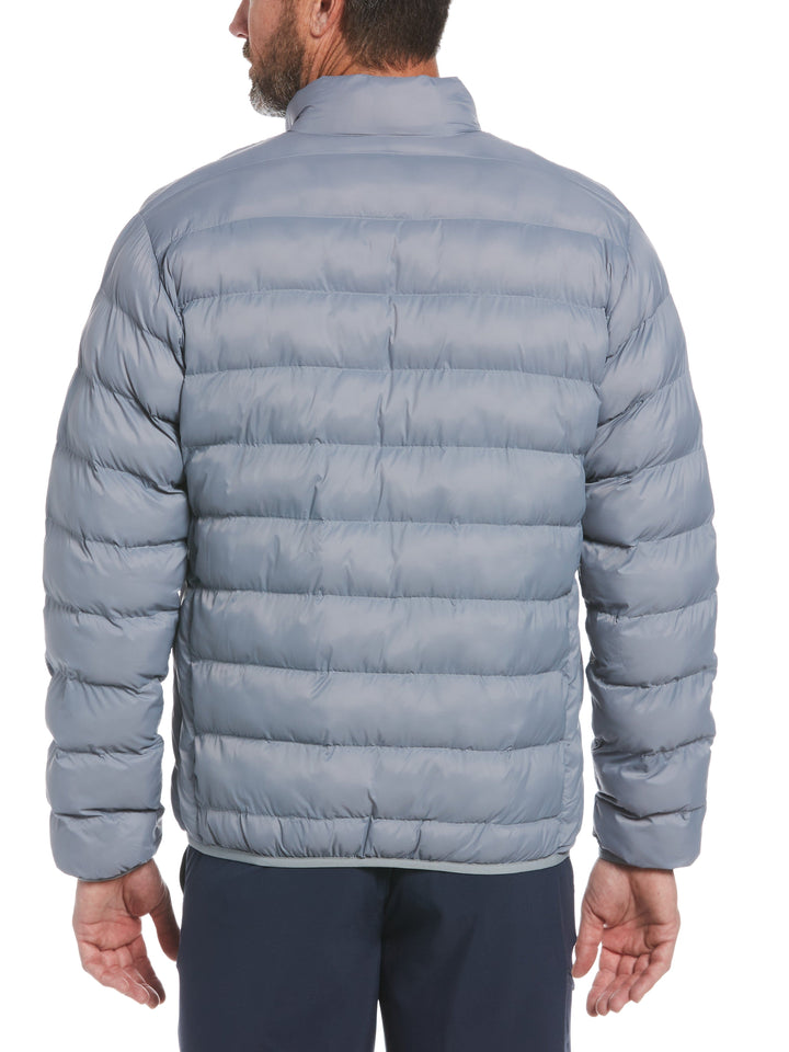 Banded Collar Puffer Golf Jacket (Tradewinds) 