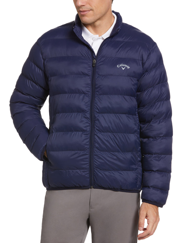 Mens Puffer Jacket-Jackets-Navy-M-Callaway