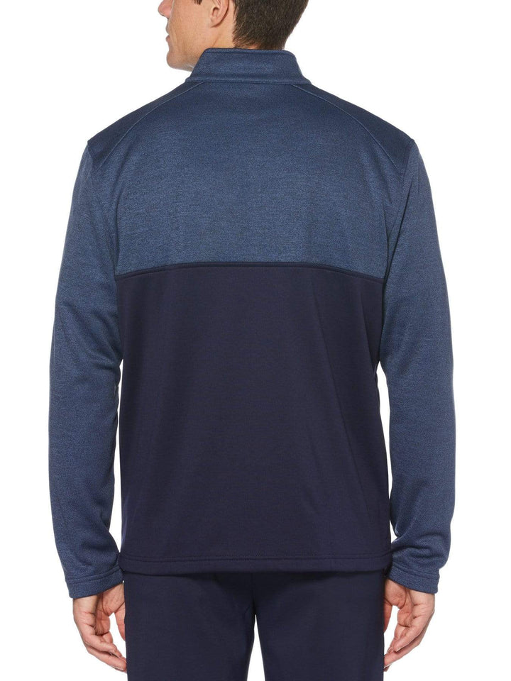 Mens Quarter Zip Banded Collar Pullover-Jackets-Callaway