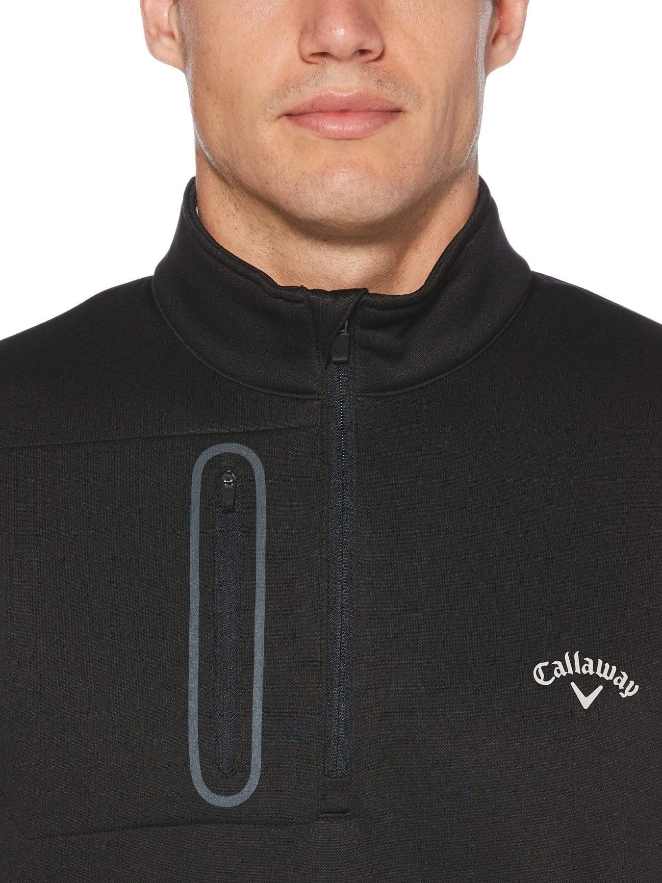 Mens Quarter Zip Golf Pullover with Pocket – Callaway Apparel