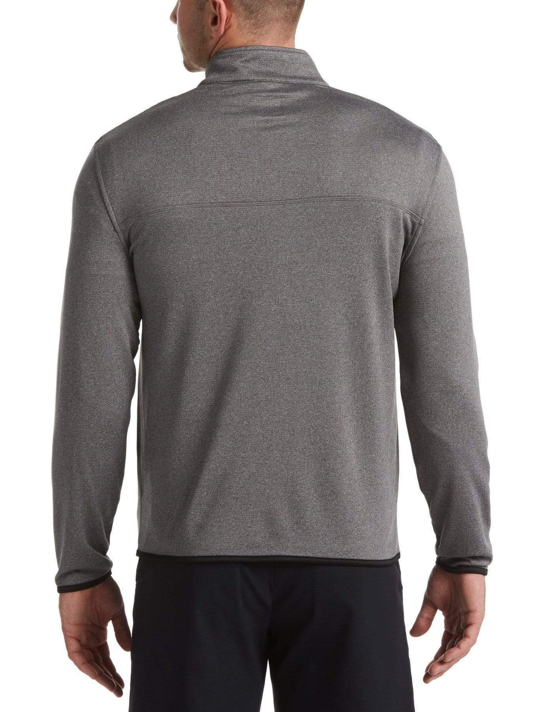 Mens 1/4 Zip Waffle Pullover-Jackets-Medium Grey Heather-XXL-Callaway Apparel