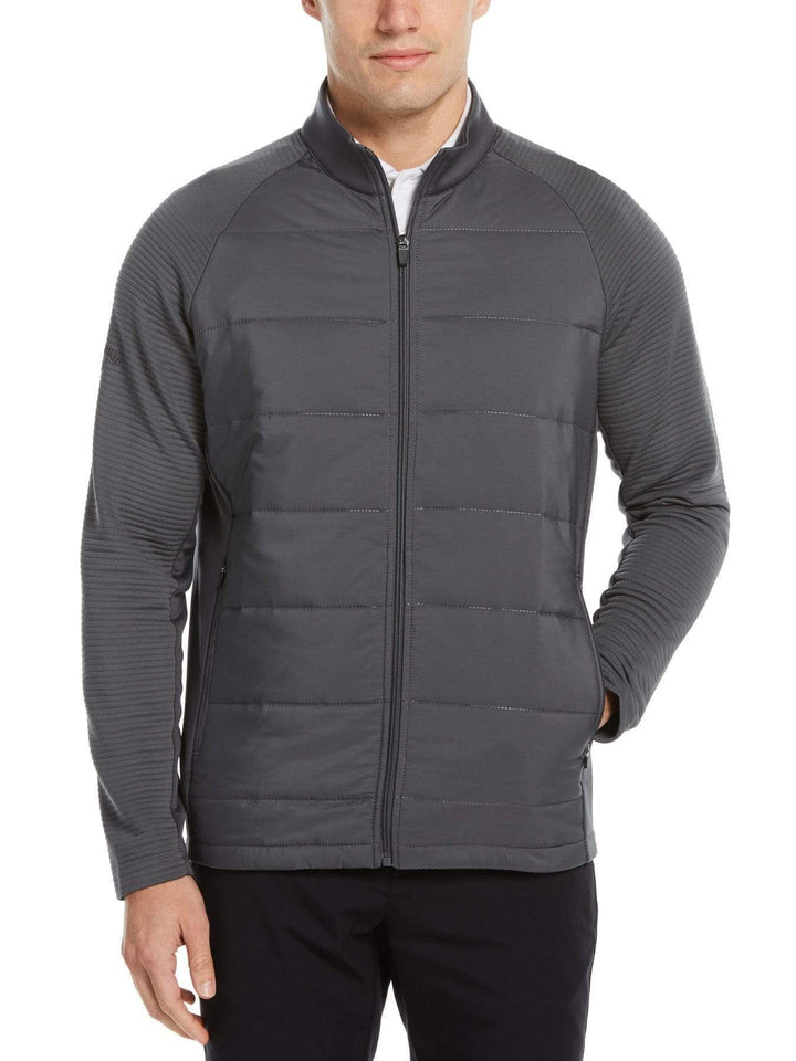 Mens Quilted Jacket-Jackets-Iron Gate-L-Callaway