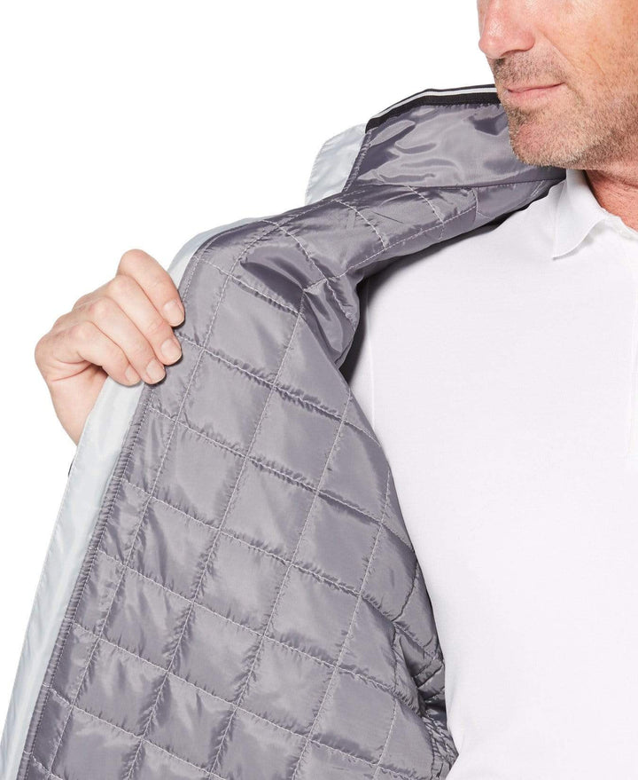 Mens Reversible Fiber Fill Plaid Jacket Jackets