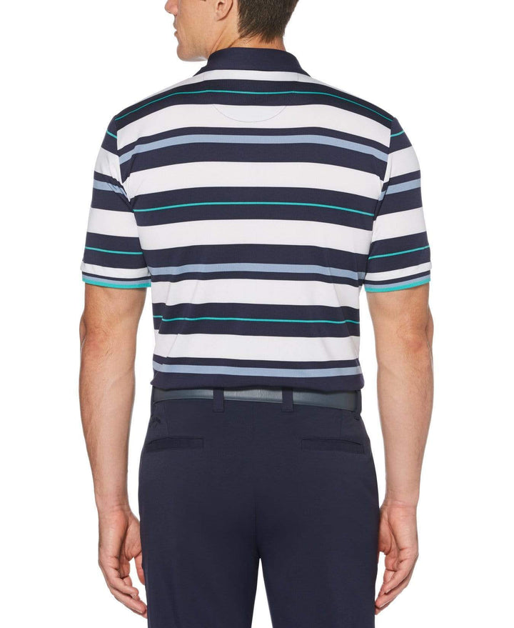 Mens Roadmap Stripe Polo Polos
