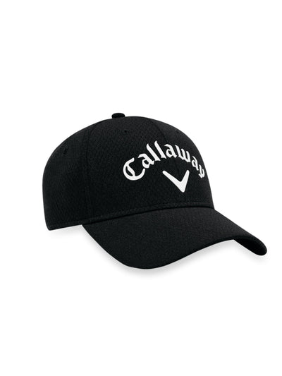 Mens Side Crested Structured Golf Hat-Hats-Black-OS-Callaway