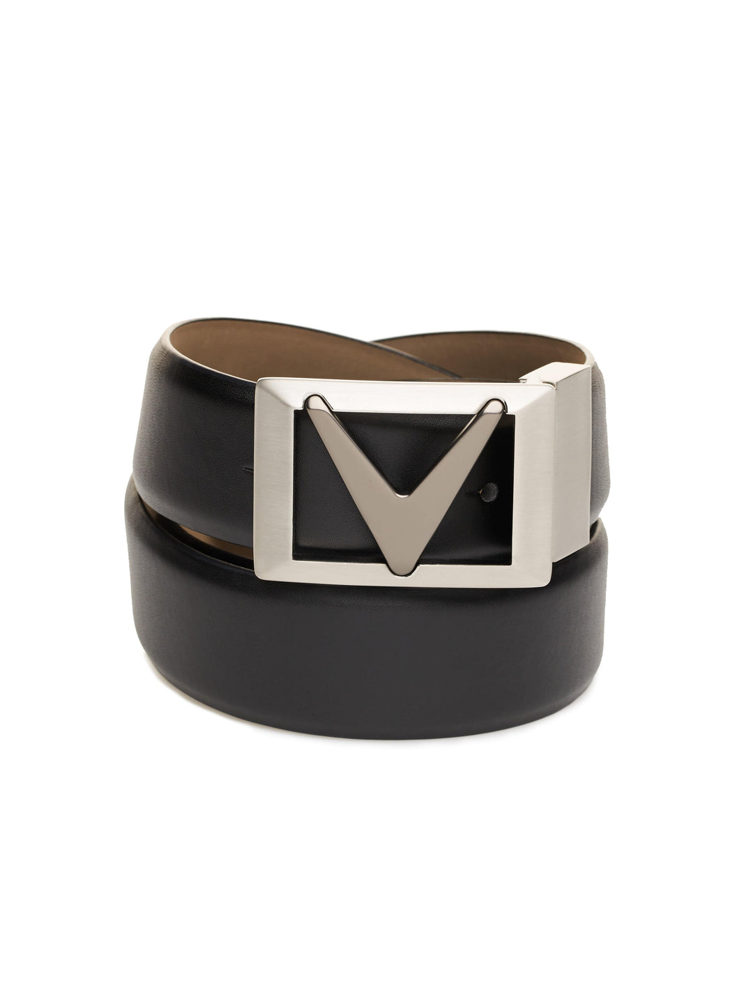 Mens Signature Chevron Belt-Belts-Black-OS-Callaway