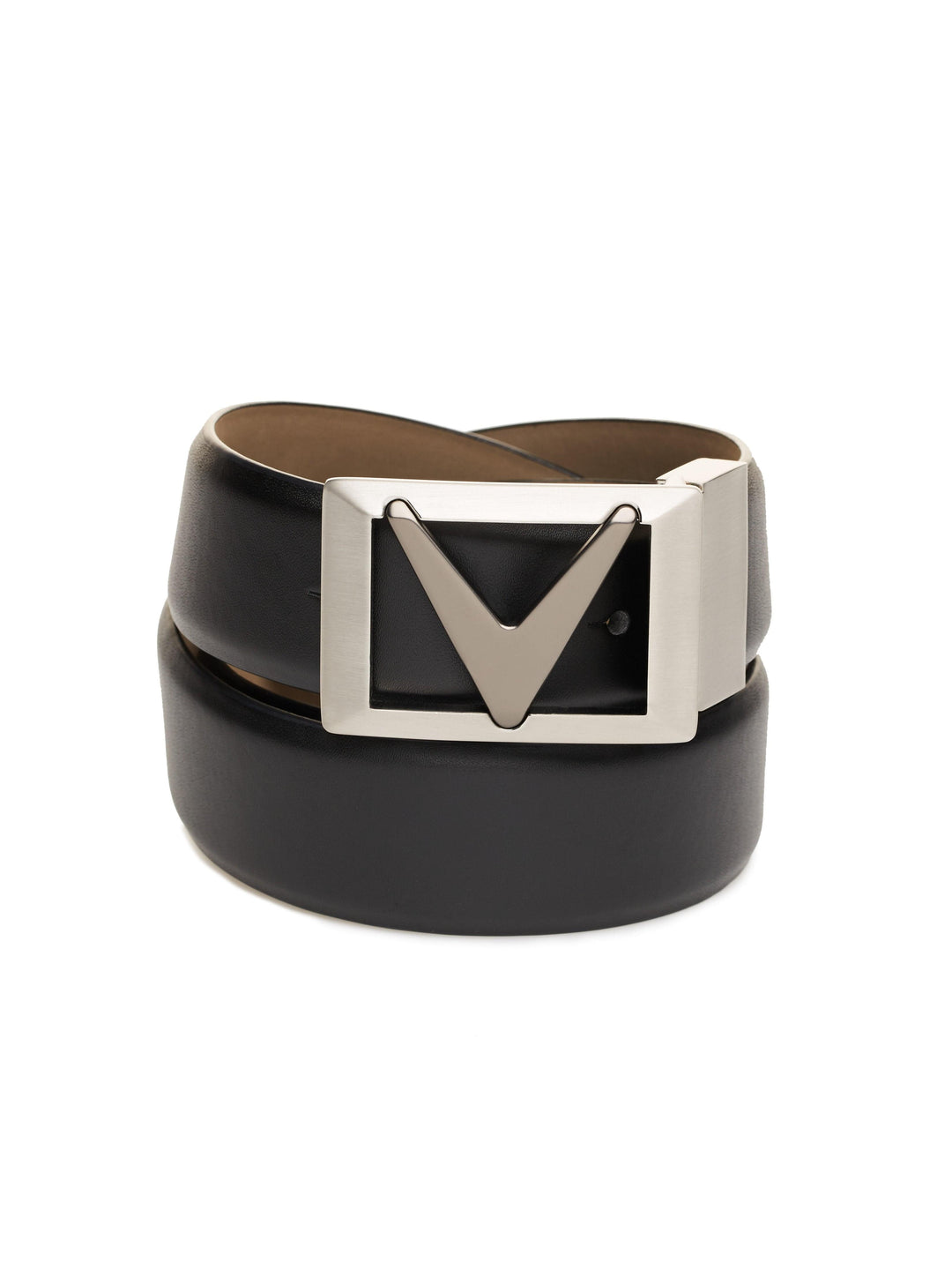Mens Signature Chevron Belt-Belts-Black-OS-Callaway