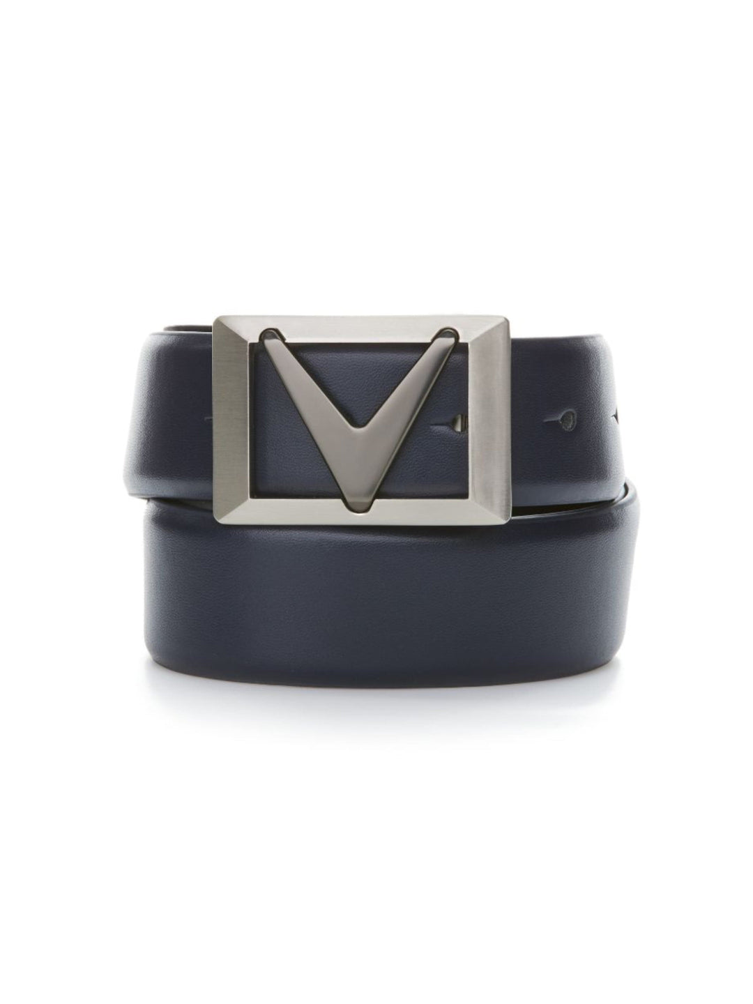 Signature Chevron Belt-Belts-Navy-OS-Callaway