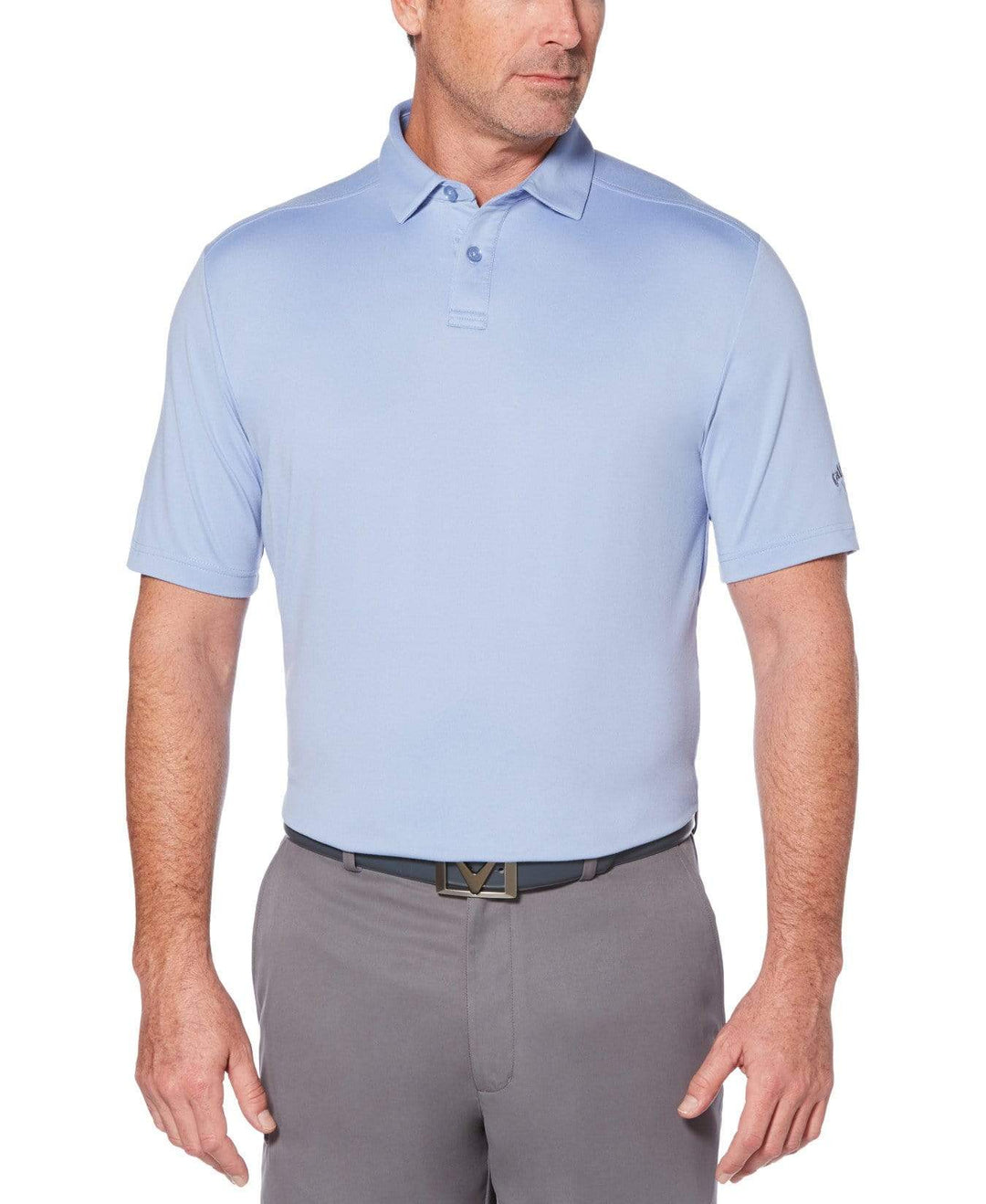 Mens Soft Essential Polo Polos Chambray / M