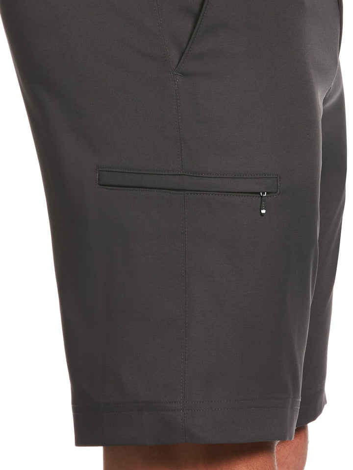 Mens Solid Cargo Short-Shorts-Callaway