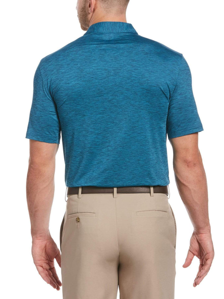 Mens Space Dyed Polo Polos