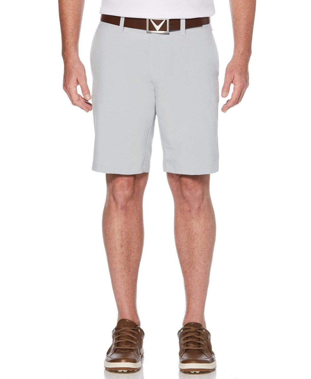 Mens Stretch Short Shorts High Rise / 34