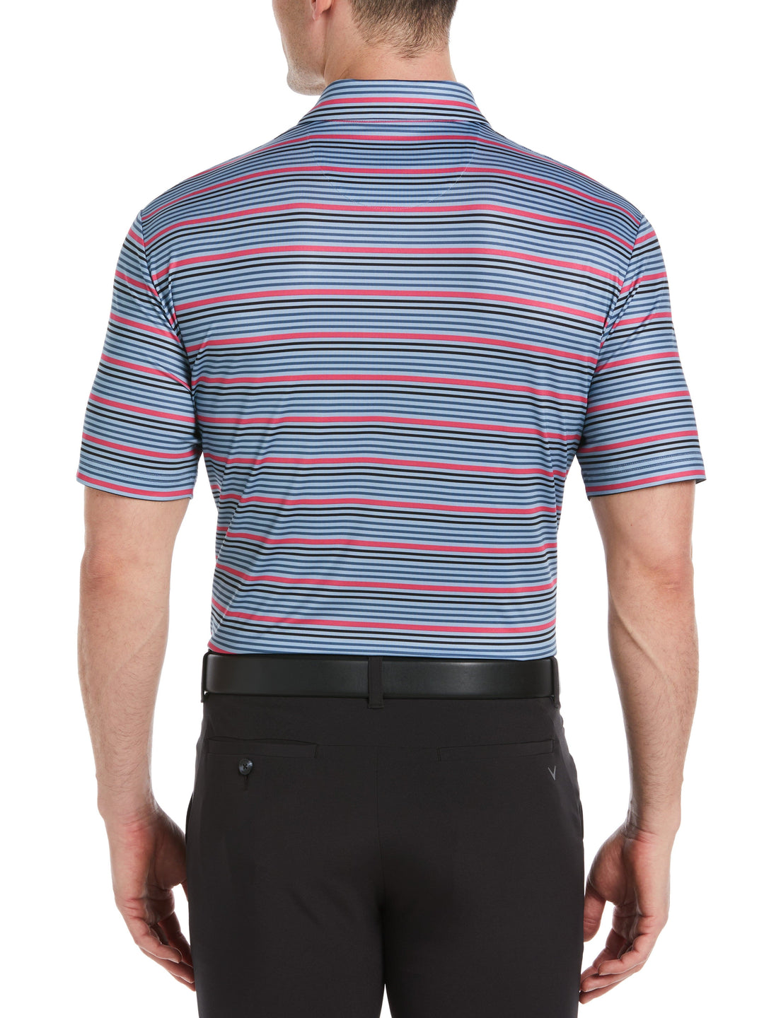 Stripe Golf Polo (Mountain Spring) 
