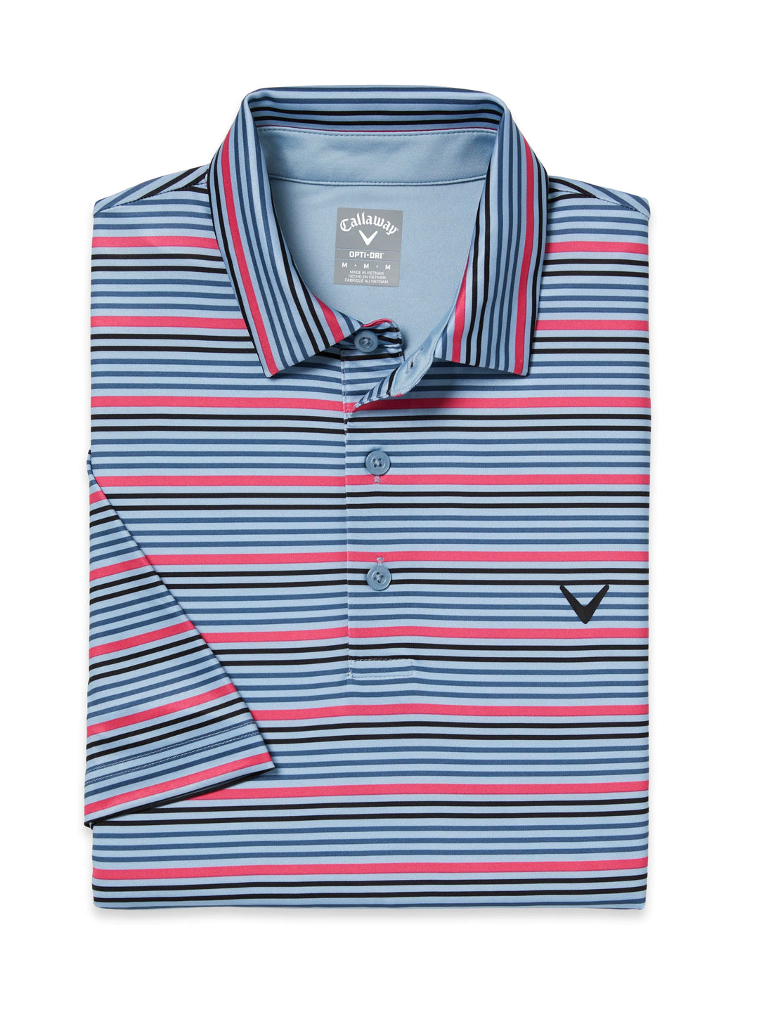 Stripe Golf Polo (Mountain Spring) 