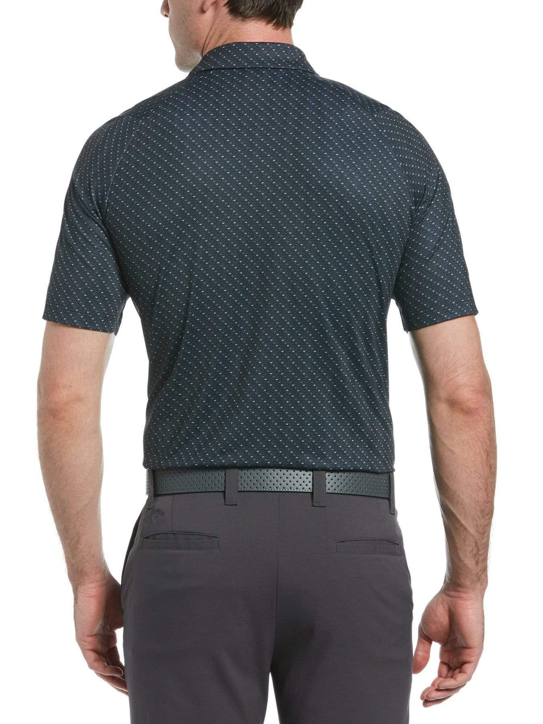 Mens Allover Chevron Golf Polo-Polos-Callaway
