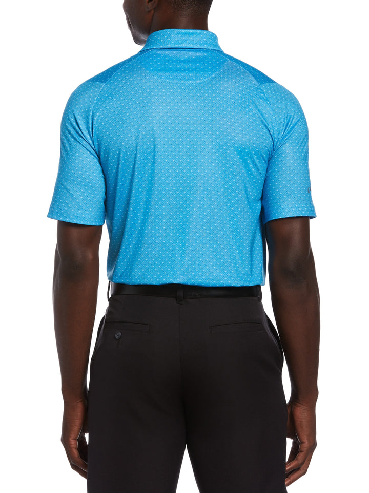 Mens Allover Chevron Golf Polo-Polos-Callaway