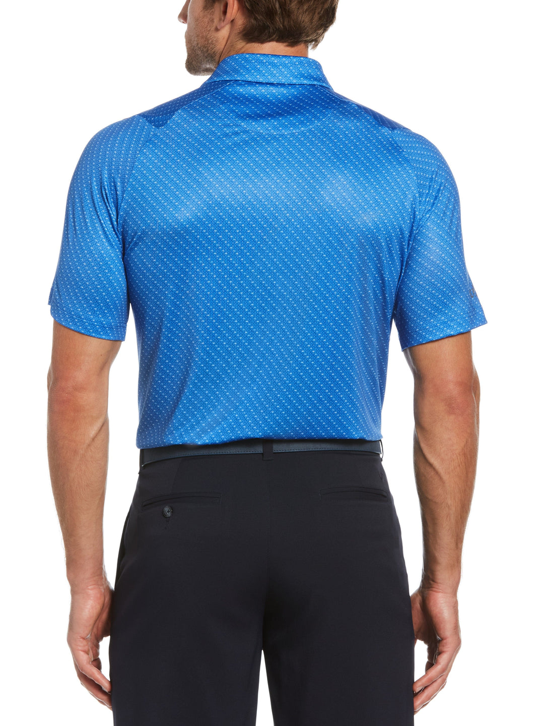 Mens Allover Chevron Golf Polo-Polos-Callaway