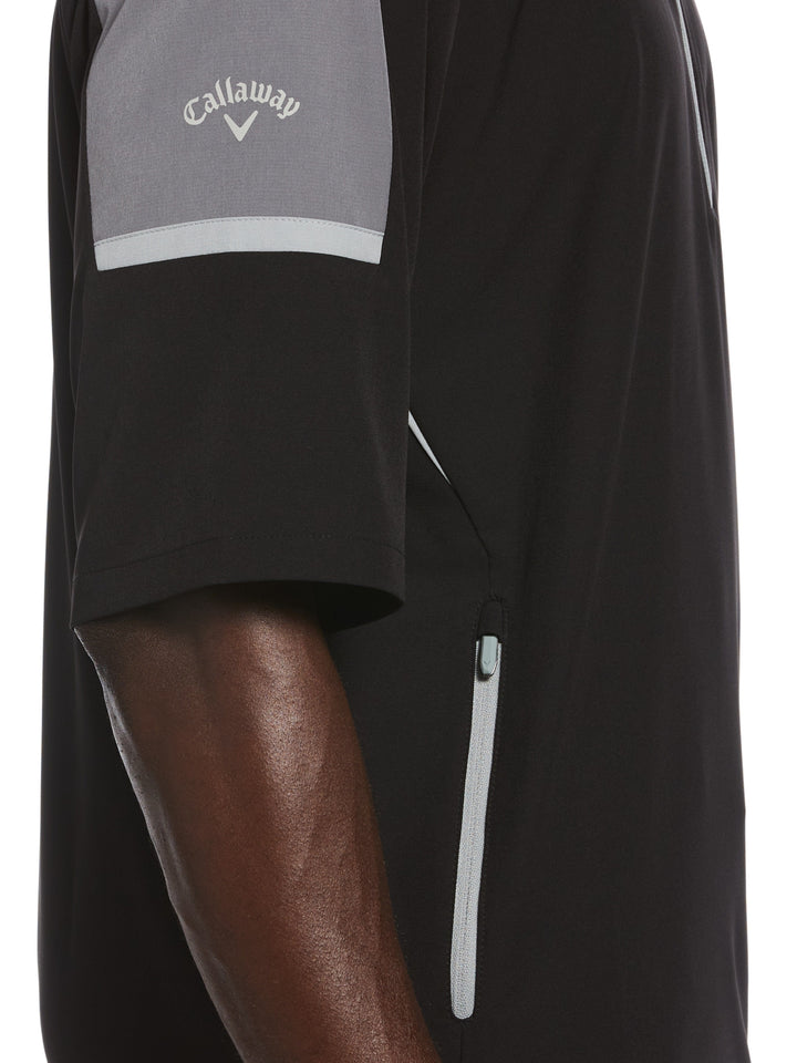 Mens Swing Tech™ Blocked 1/4 Zip Golf Windbreaker-Jackets-Callaway
