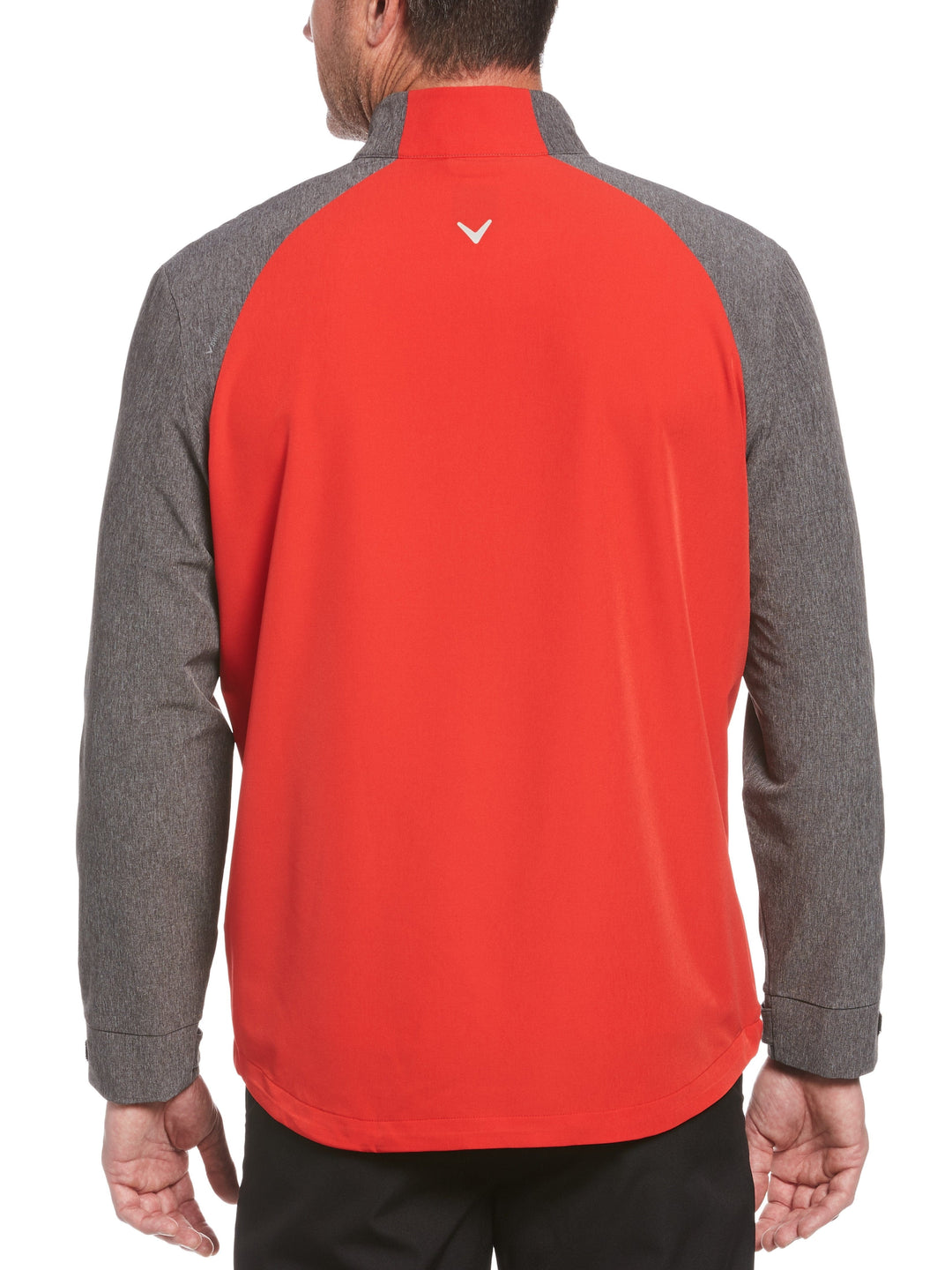 Mens Swing Tech Blocked 1/4 Zip Golf Windbreaker-Jackets-Callaway