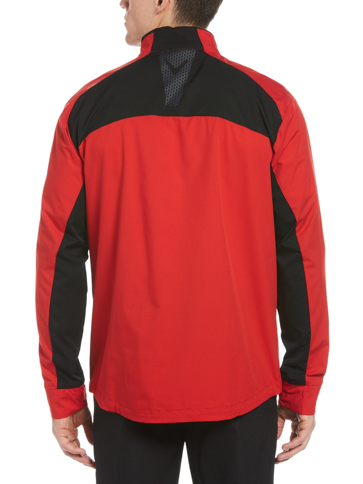 Mens Swing Tech Color Block 1/4 Zip Windshirt-Jackets-Callaway