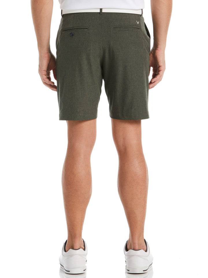 Men's Swing Tech Heather Ergo Short (Dk Lichen Htr) 