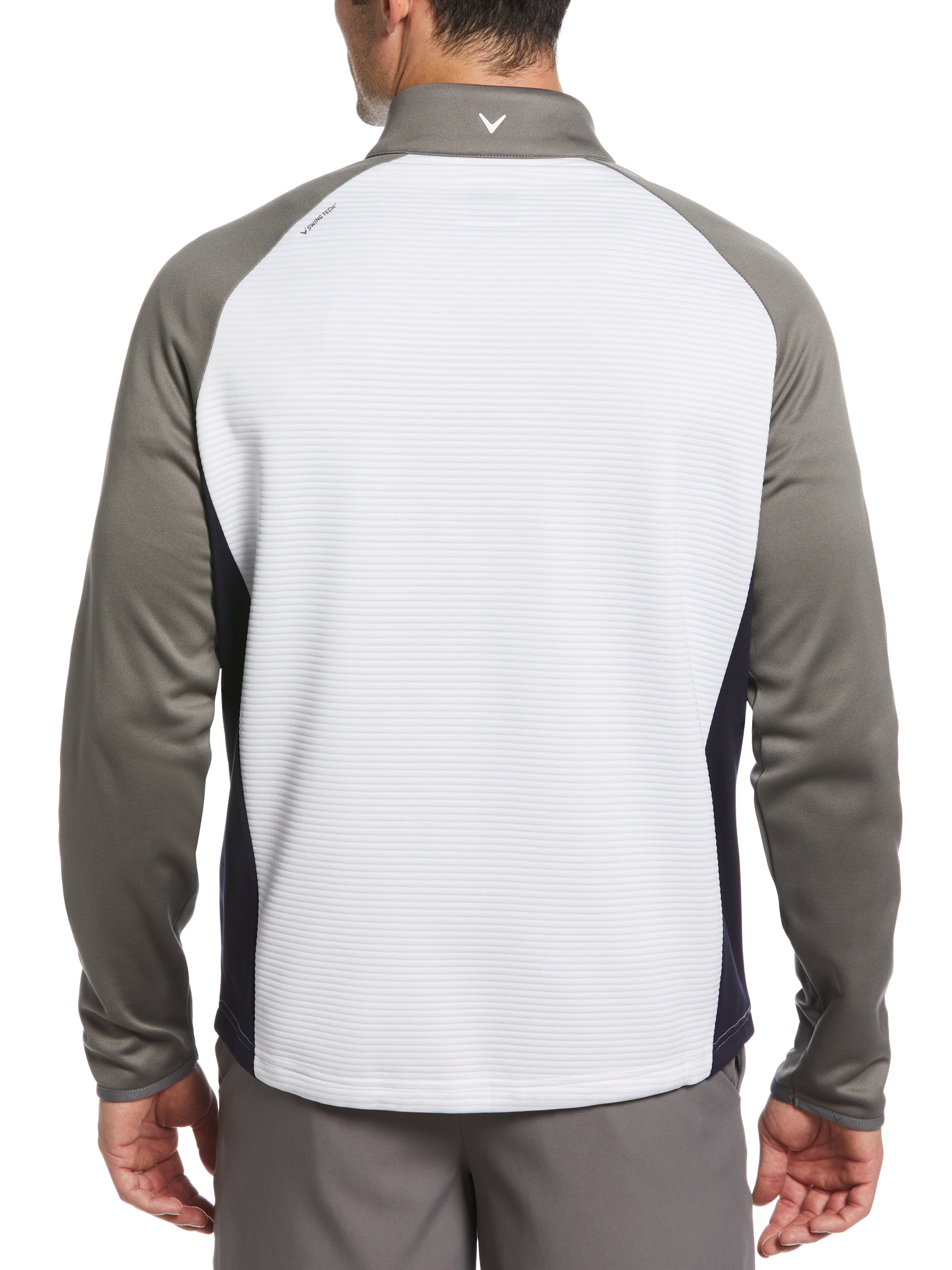 Callaway ニット Mens Swing Tech™ Midweight Ottoman Fleece Golf Pullover – Callaway