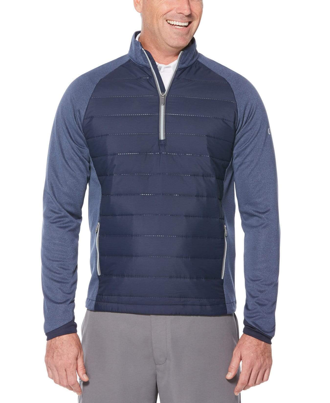 Mens Swing Tech™ Mixed Media 1/4 Zip Golf Pullover – Callaway Apparel